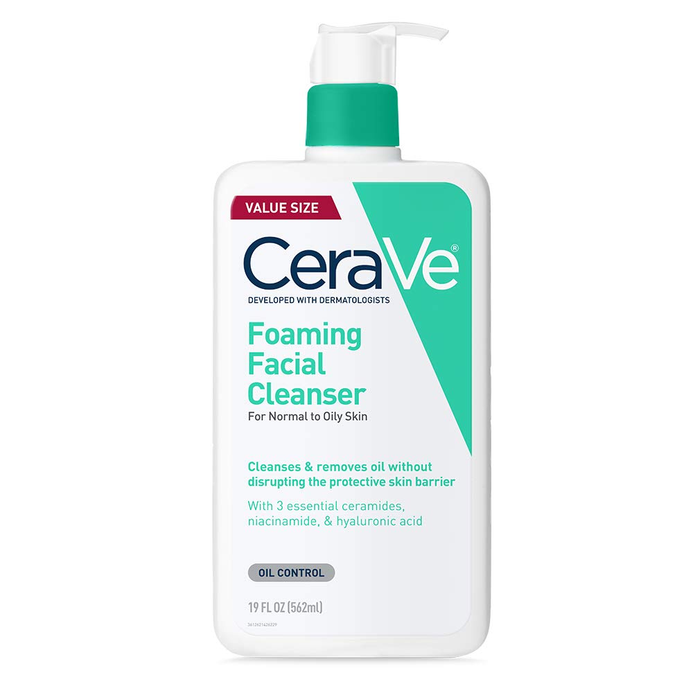 CeraVe Foaming Facial Cleanser – Value Size (562ml)