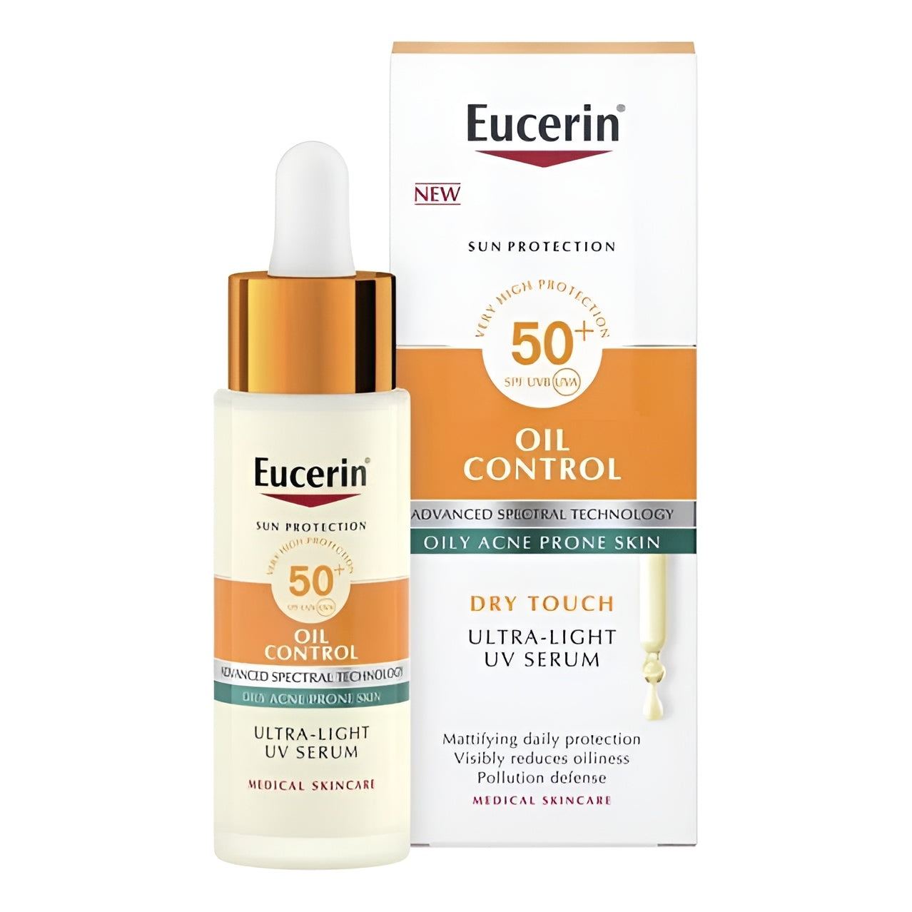 Eucerin Oil Control Ultra-Light UV Serum SPF 50+